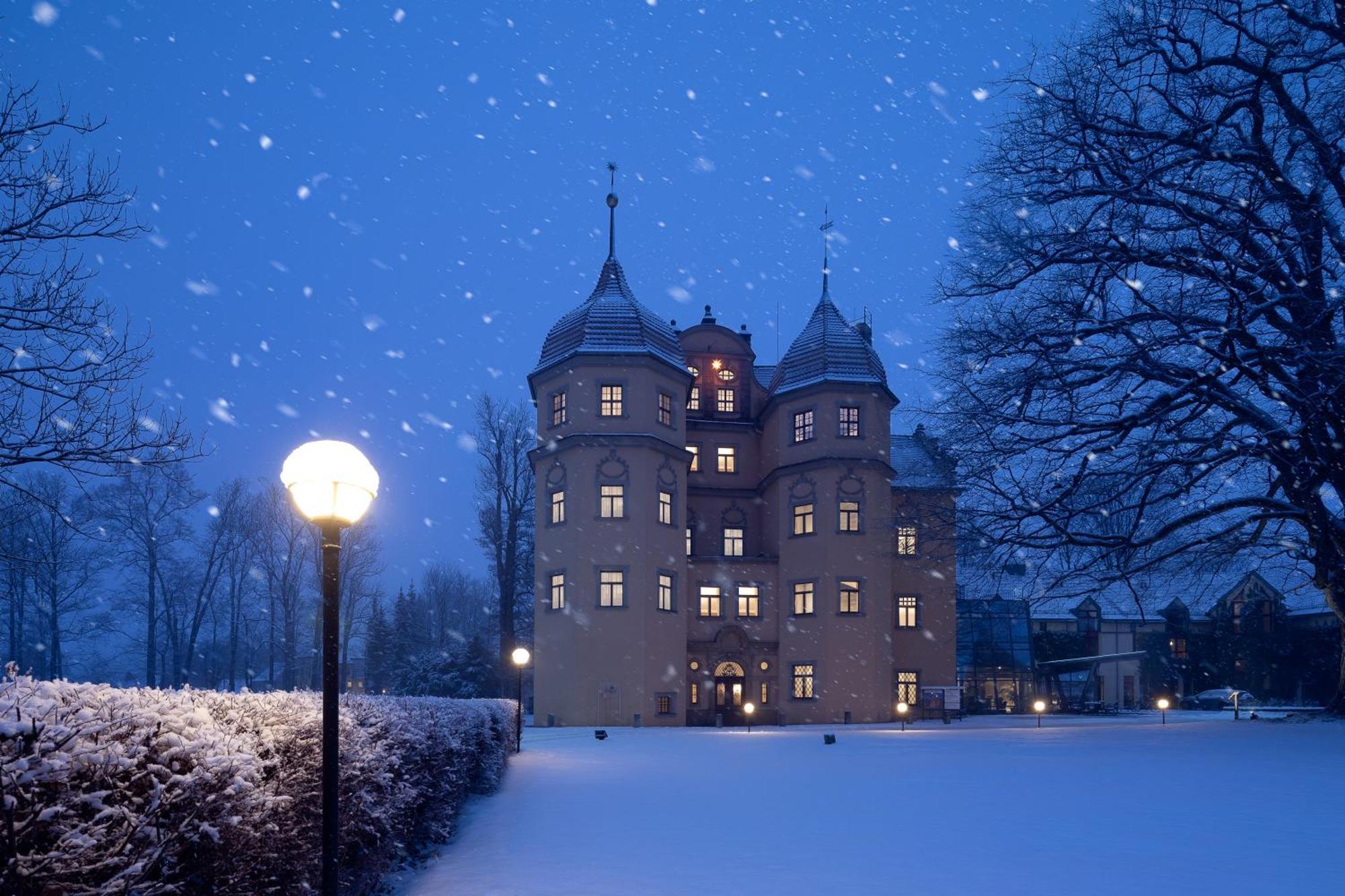 Schlosshotel Althoernitz Bertsdorf Buitenkant foto