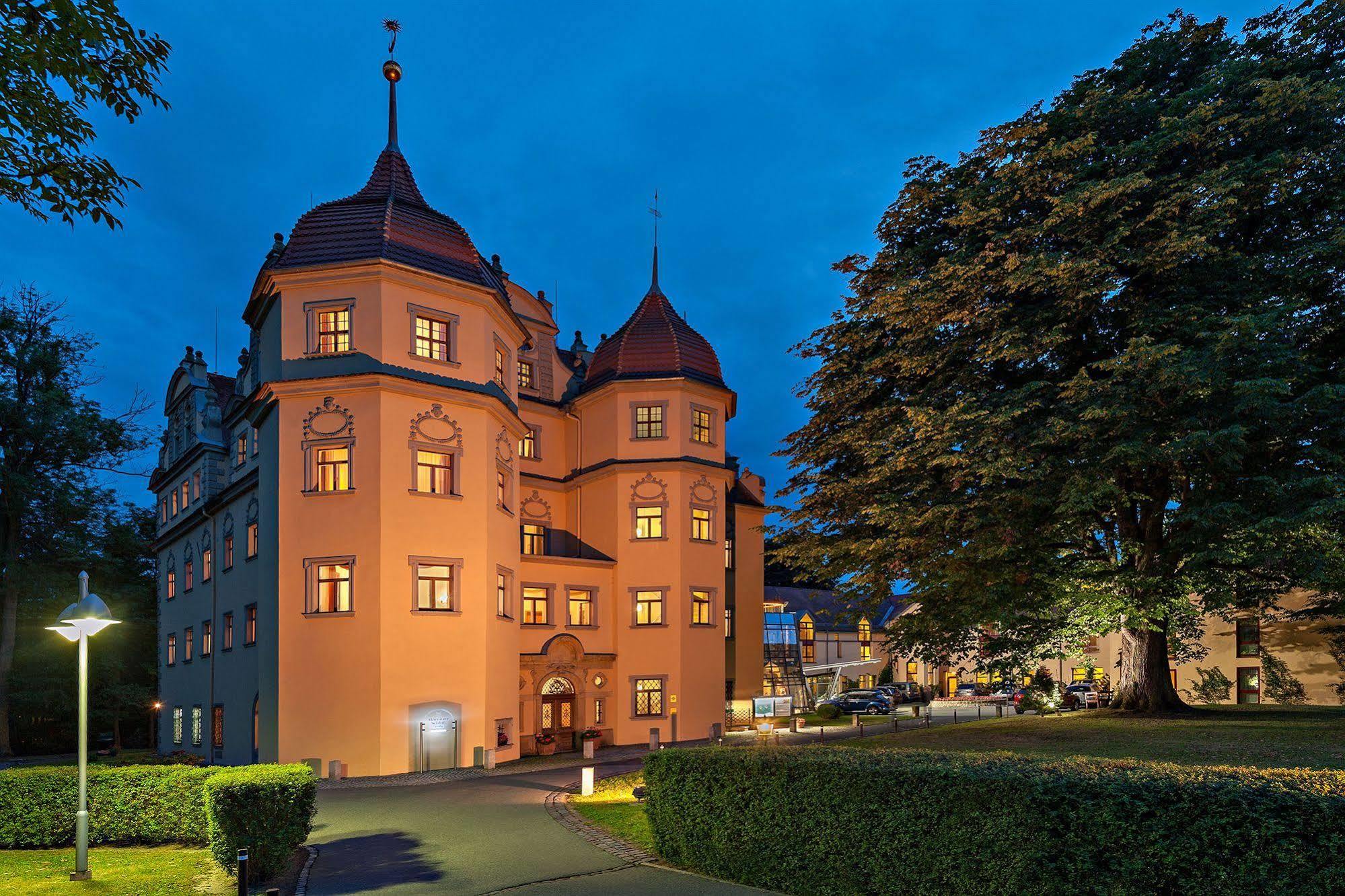 Schlosshotel Althoernitz Bertsdorf Buitenkant foto